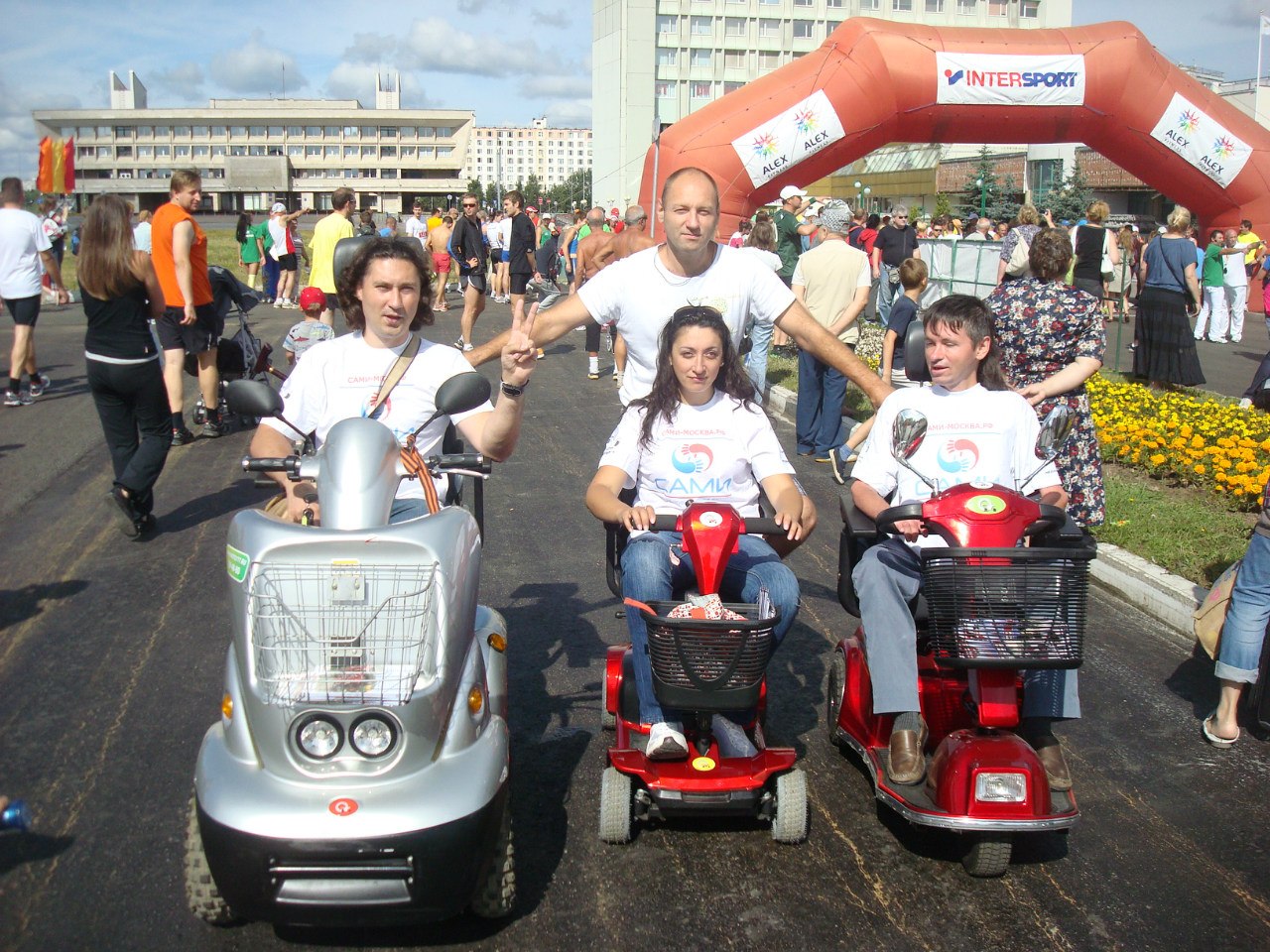 Сильные Активные Молодые Инвалиды в Зеленограде